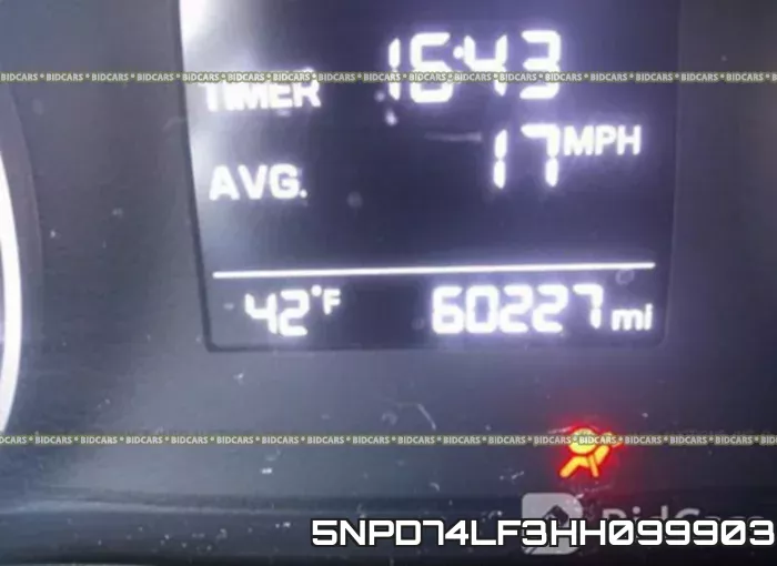 5NPD74LF3HH099903 фото 8