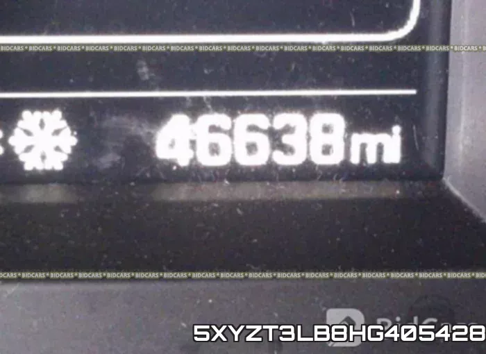 5XYZT3LB8HG405428 фото 8