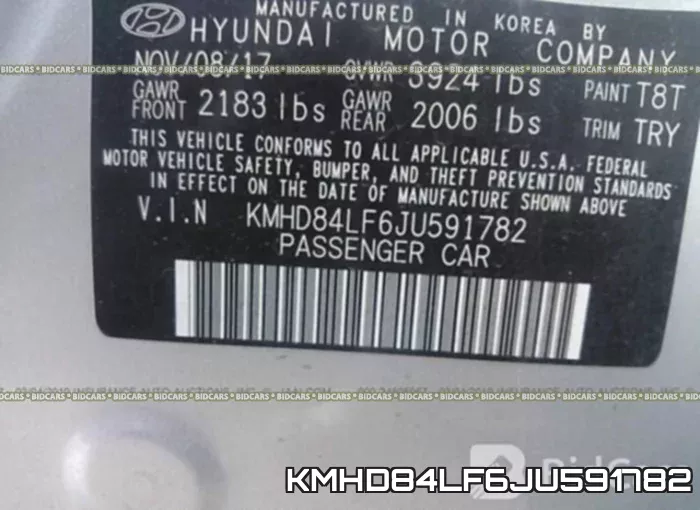 KMHD84LF6JU591782 фото 10