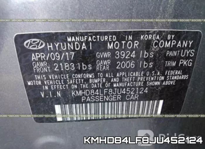 KMHD84LF8JU452124 фото 10