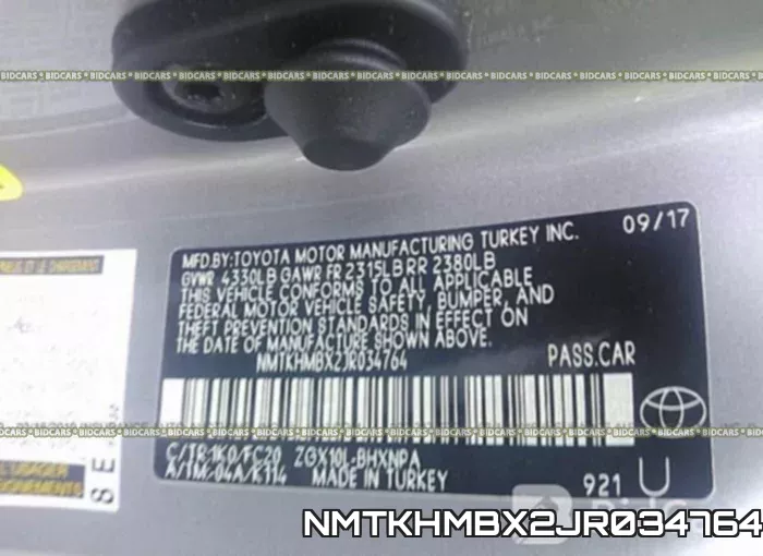 NMTKHMBX2JR034764 фото 10