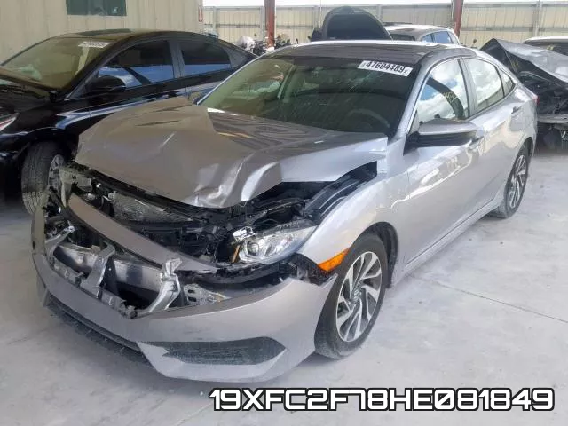 19XFC2F78HE081849 фото 2