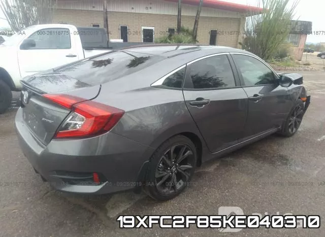 19XFC2F85KE040370 фото 5