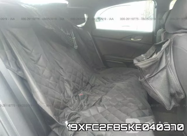 19XFC2F85KE040370 фото 9