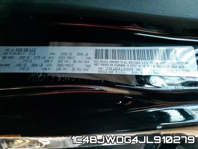 1C4BJWDG4JL910279 фото 2