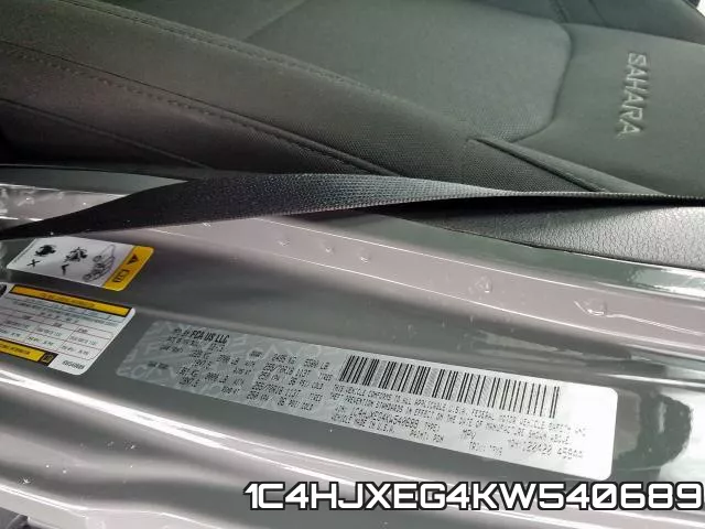 1C4HJXEG4KW540689 фото 2