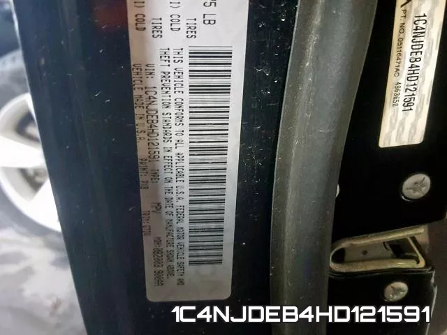 1C4NJDEB4HD121591 фото 2