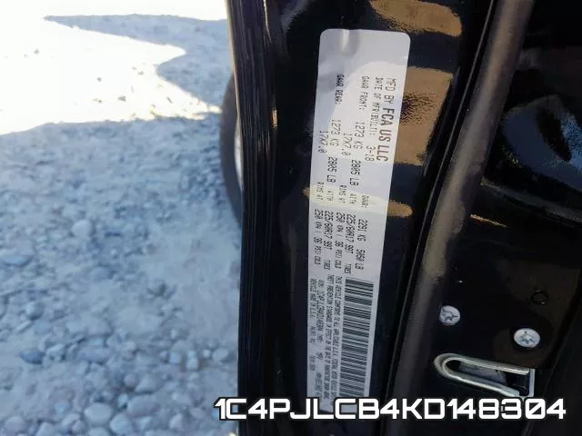 1C4PJLCB4KD148304 фото 2