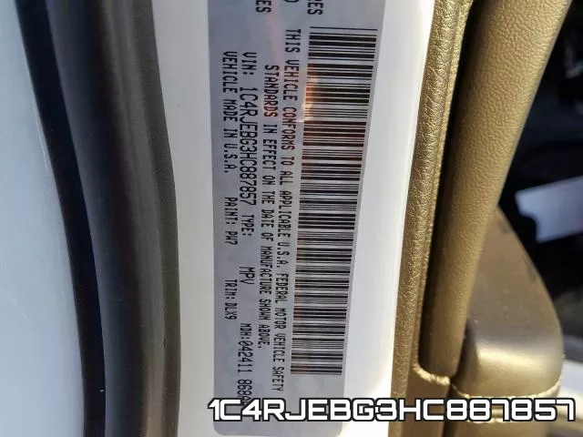 1C4RJEBG3HC887857 фото 2