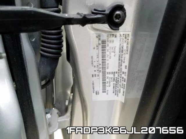 1FADP3K26JL207656 фото 2