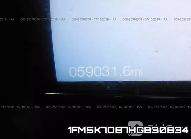 1FM5K7D87HGB30834 фото 8