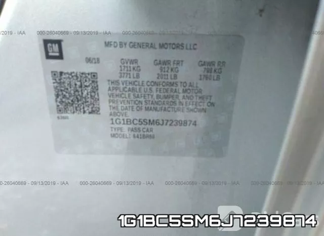 1G1BC5SM6J7239874 фото 10