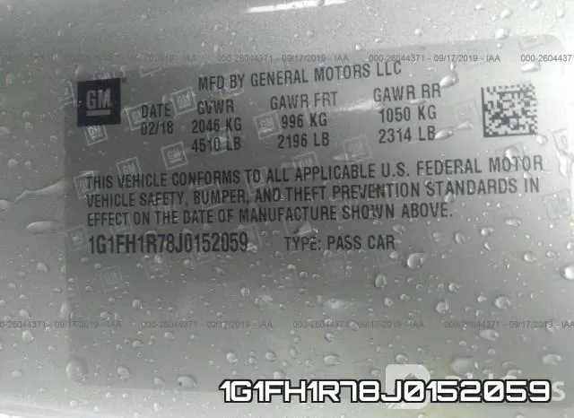 1G1FH1R78J0152059 фото 10