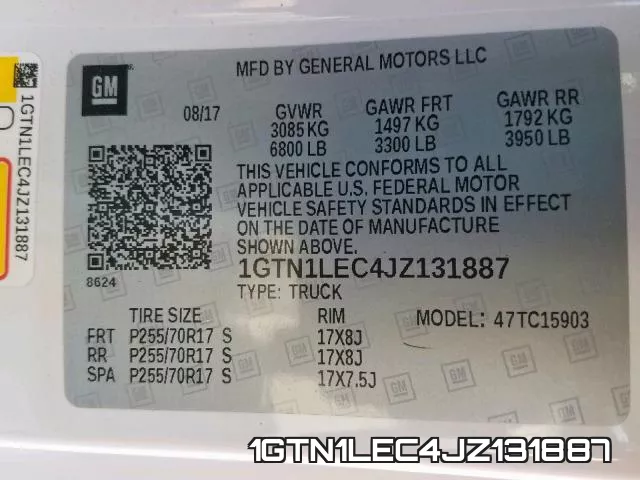 1GTN1LEC4JZ131887 фото 2