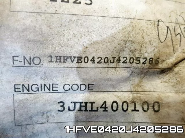 1HFVE0420J4205286 фото 2