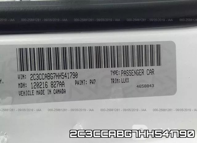 2C3CCABG7HH541790 фото 10