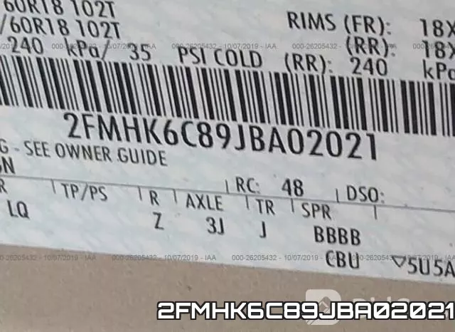 2FMHK6C89JBA02021 фото 10