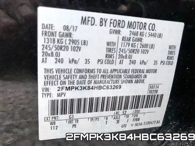 2FMPK3K84HBC63269 фото 2