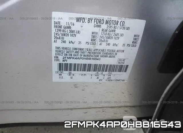 2FMPK4AP0HBB16543 фото 10
