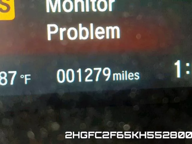 2HGFC2F65KH552800 фото 9