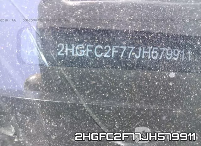 2HGFC2F77JH579911 фото 10