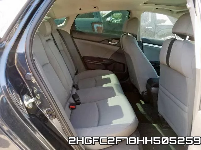 2HGFC2F78HH505259 фото 7