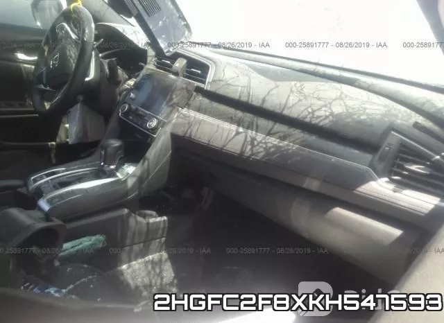 2HGFC2F8XKH547593 фото 6