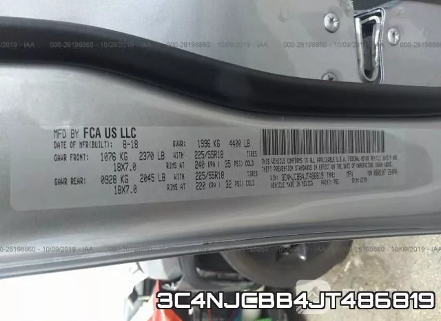 3C4NJCBB4JT486819 фото 10