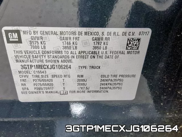 3GTP1MECXJG106264 фото 2