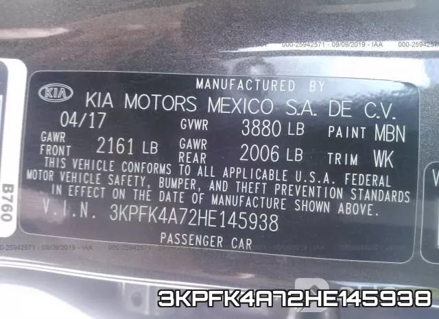 3KPFK4A72HE145938 фото 10
