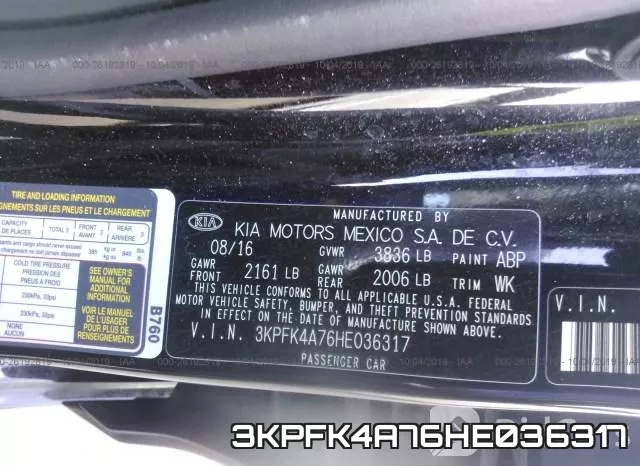 3KPFK4A76HE036317 фото 10