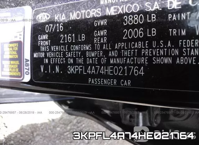 3KPFL4A74HE021764 фото 10