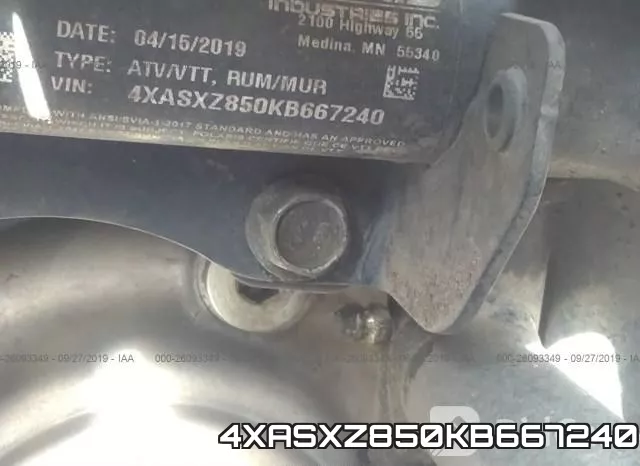 4XASXZ850KB667240 фото 2