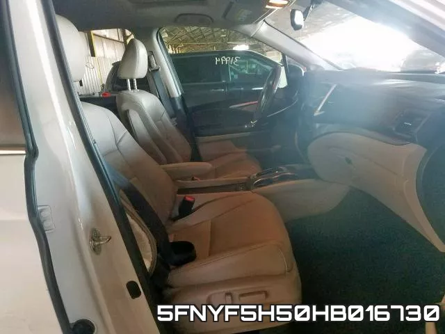 5FNYF5H50HB016730 фото 6