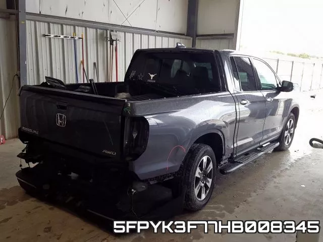 5FPYK3F77HB008345 фото 5