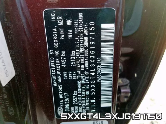 5XXGT4L3XJG197150 фото 2