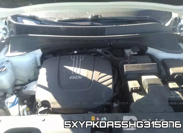 5XYPKDA55HG315876 фото 2