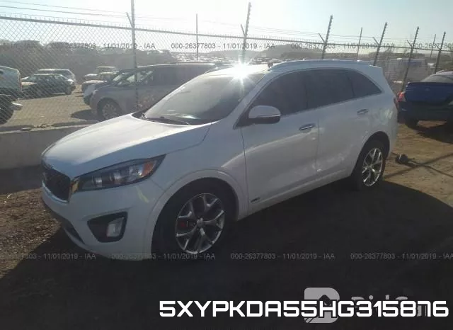 5XYPKDA55HG315876 фото 3