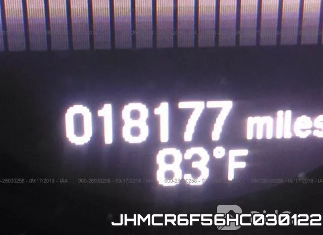 JHMCR6F56HC030122 фото 8