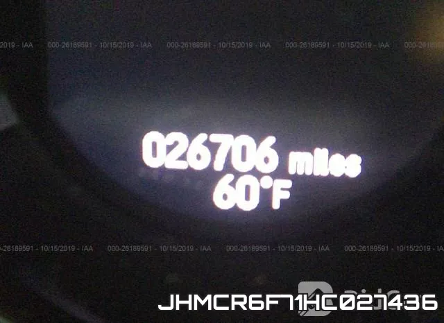 JHMCR6F71HC027436 фото 8