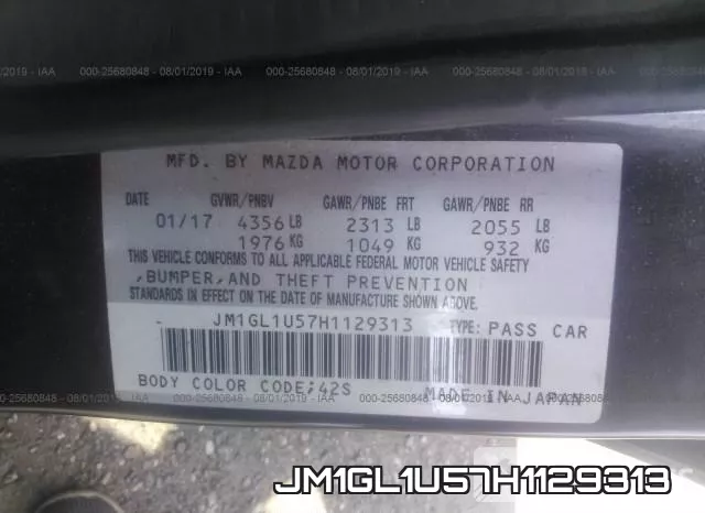 JM1GL1U57H1129313 фото 10