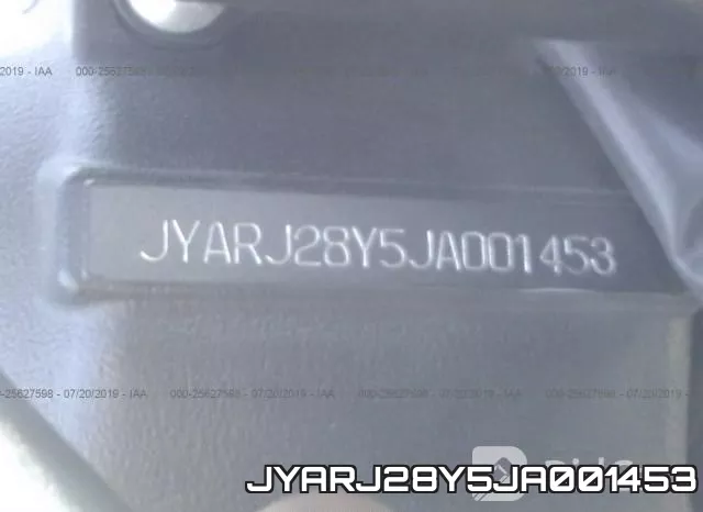 JYARJ28Y5JA001453 фото 2