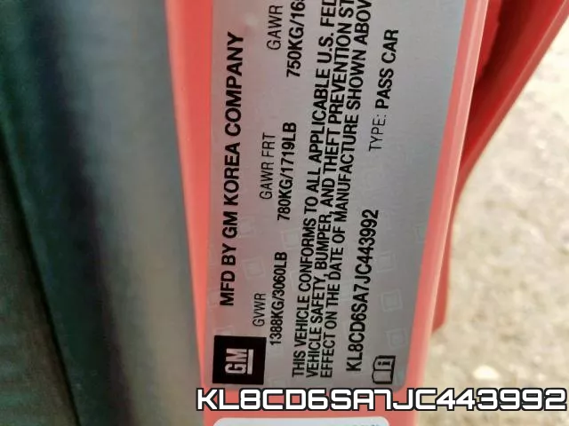 KL8CD6SA7JC443992 фото 2