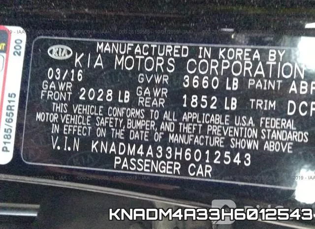 KNADM4A33H6012543 фото 10