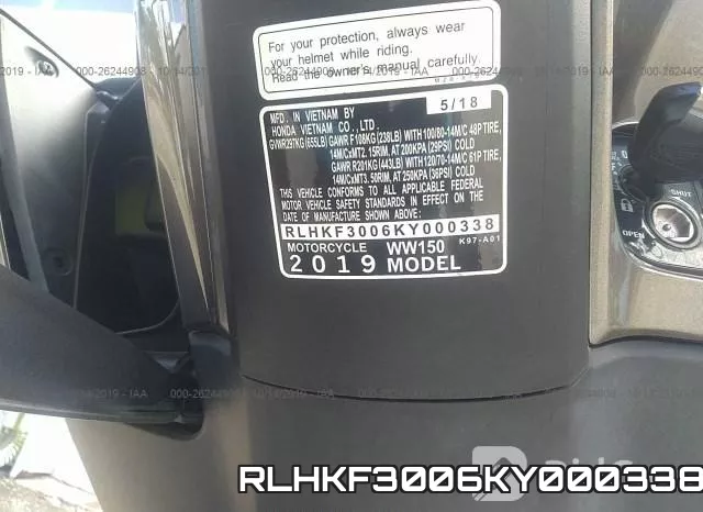 RLHKF3006KY000338 фото 2