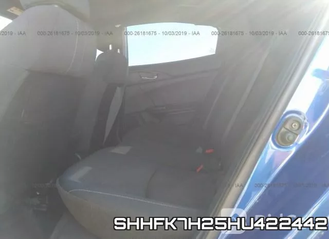 SHHFK7H25HU422442 фото 9