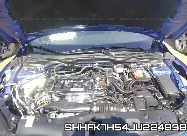 SHHFK7H54JU224838 фото 2