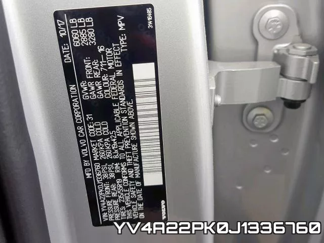 YV4A22PK0J1336760 фото 2