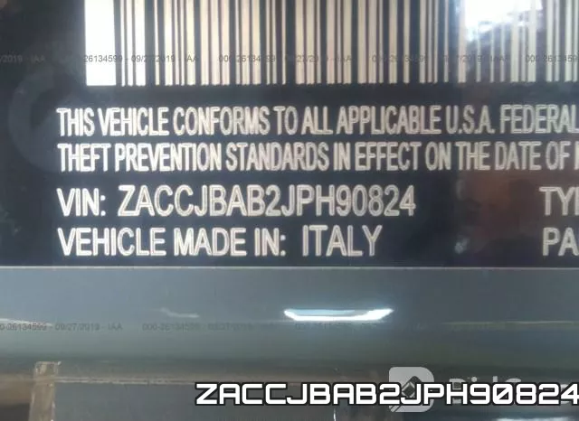 ZACCJBAB2JPH90824 фото 10