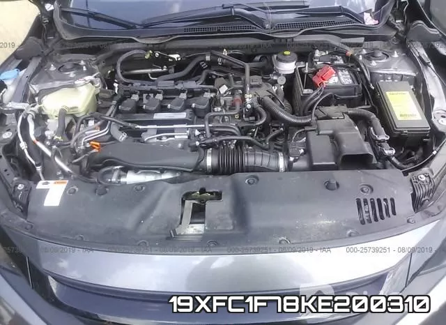 19XFC1F78KE200310 фото 2